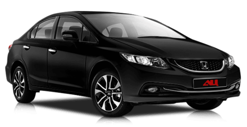 Honda Civic 4d Crystal black