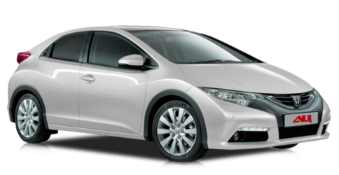 Honda Civic 5d White orchid