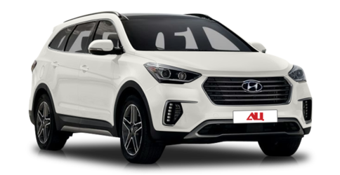 Hyundai Grand Santa Fe Creamy White Solid